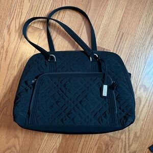 Vera Bradley Black Quilted Women's Bag